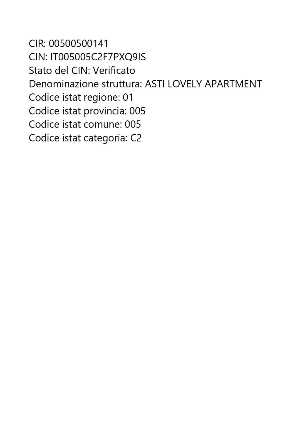 Asti Lovely Apartment Exterior photo